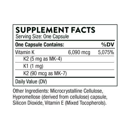 Vitamin K - formerly 3-K Complete - ROCK RIDGE PHARMACY