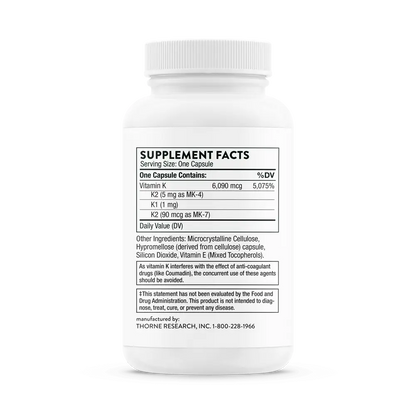 Vitamin K - formerly 3-K Complete - ROCK RIDGE PHARMACY