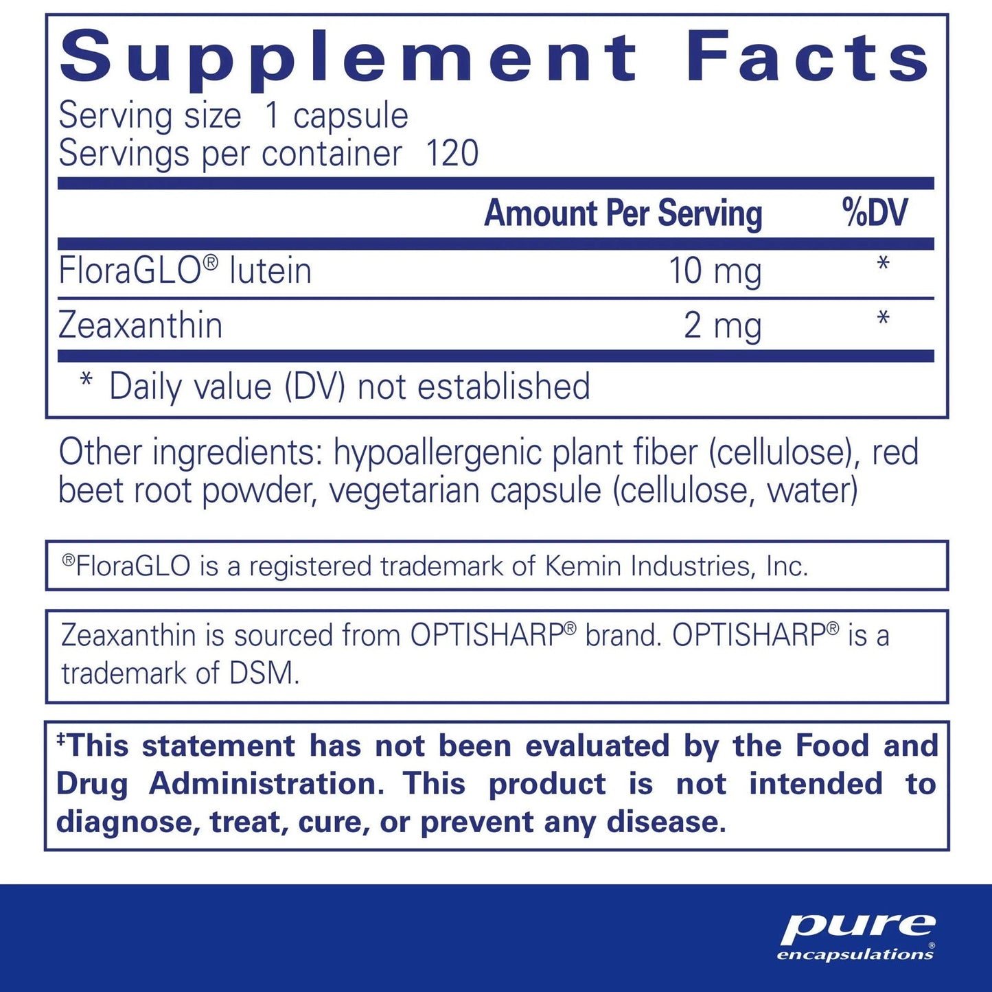 Lutein/Zeaxanthin - Melcon's Pharmacy