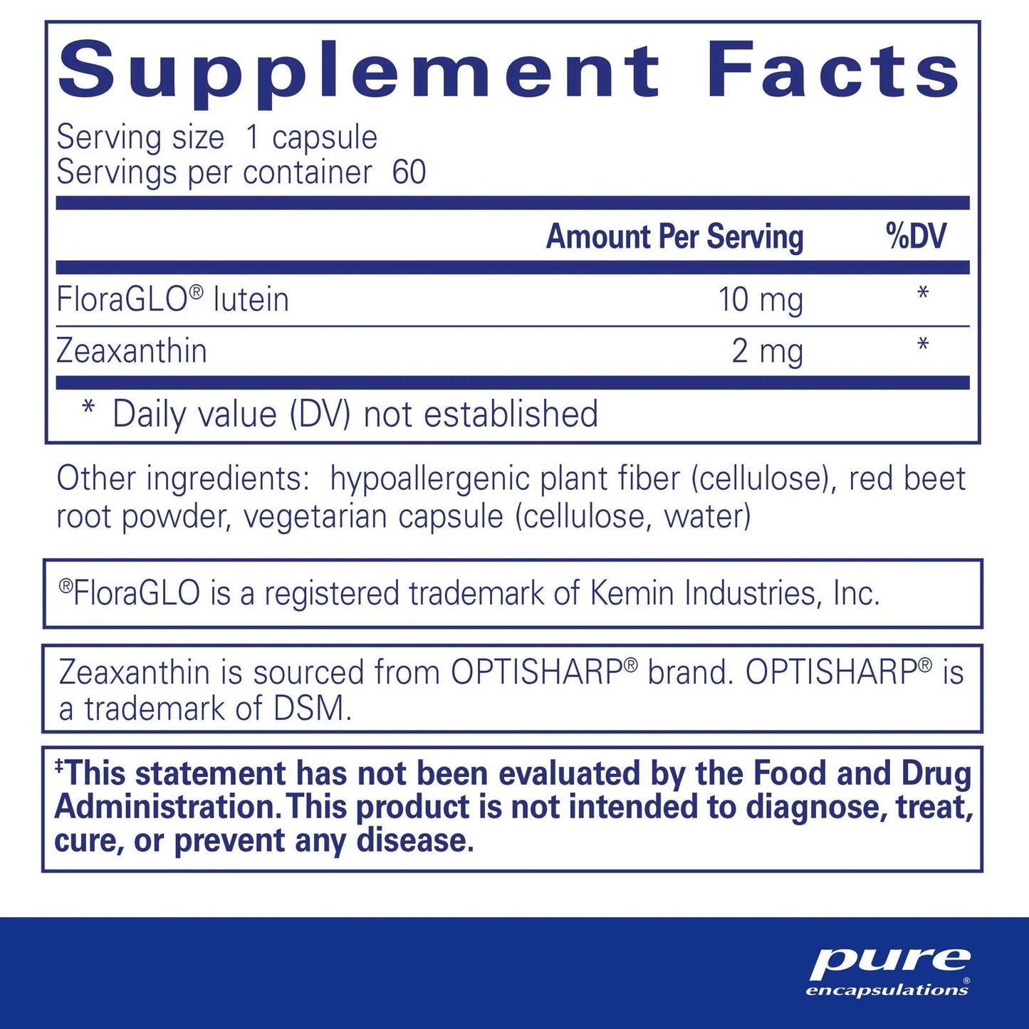 Lutein/Zeaxanthin - Melcon's Pharmacy