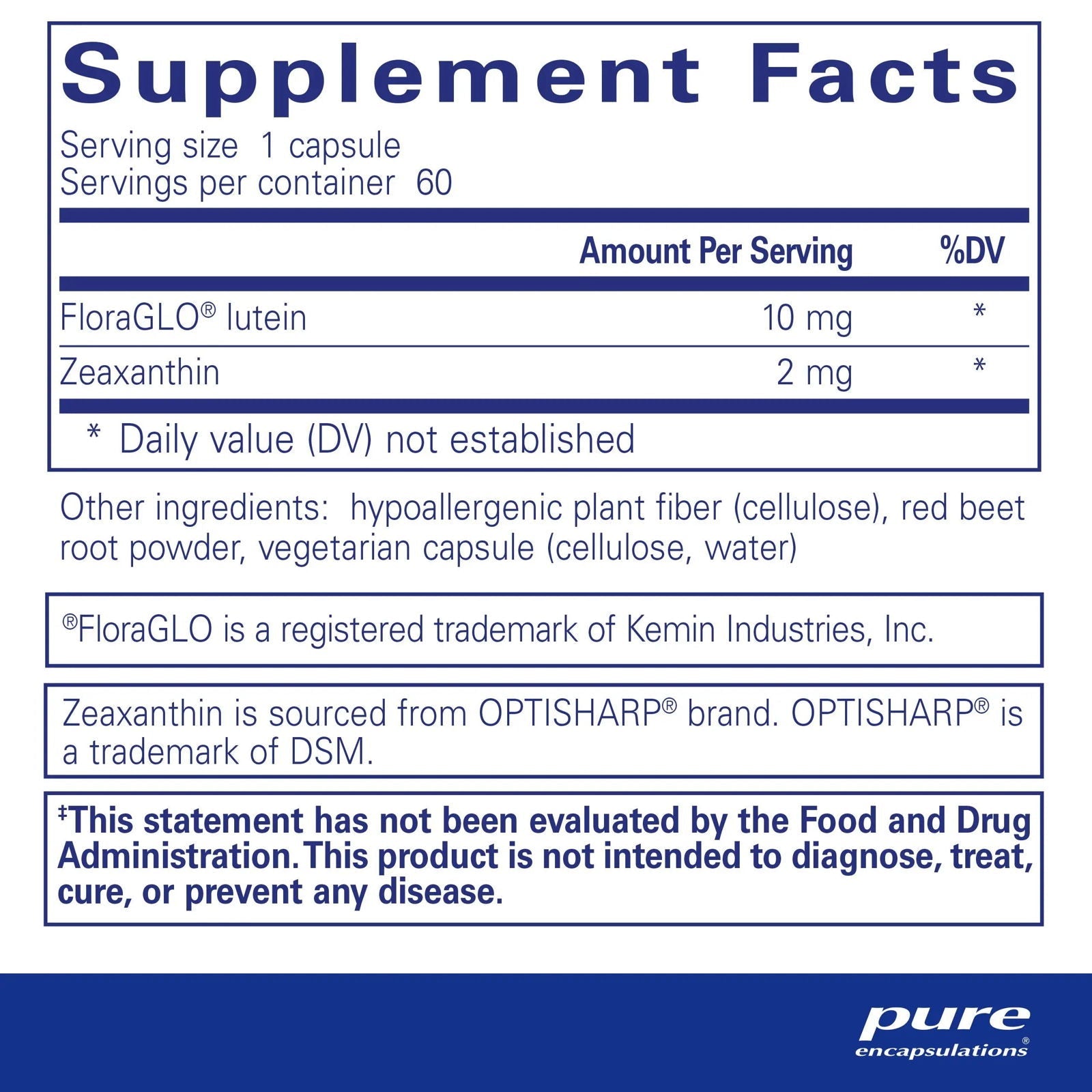 Lutein/Zeaxanthin - Melcon's Pharmacy