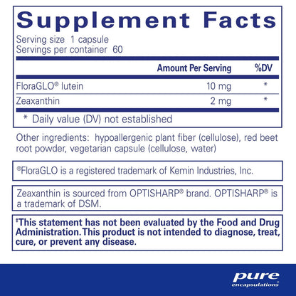 Lutein/Zeaxanthin - Melcon's Pharmacy