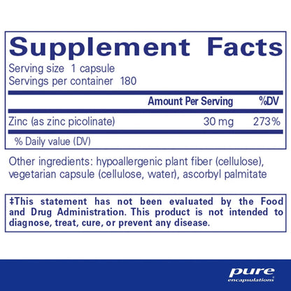 Zinc 30 - Melcon's Pharmacy