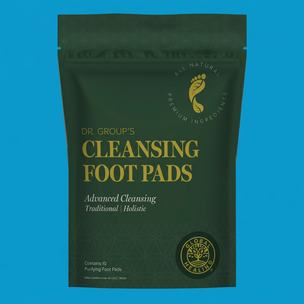 Dr. Group's Detox Foot Pads by Global Healing – Dr. Group's Detox Foot Pads, Bamboo | Melcon's Pharmacy