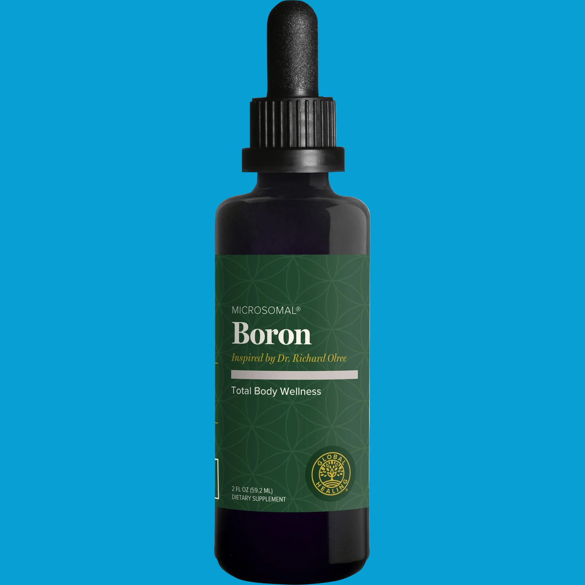 Boron by Global Healing – Liquid Boron 5 mg, Calcium Fructoborate | Melcon's Pharmacy