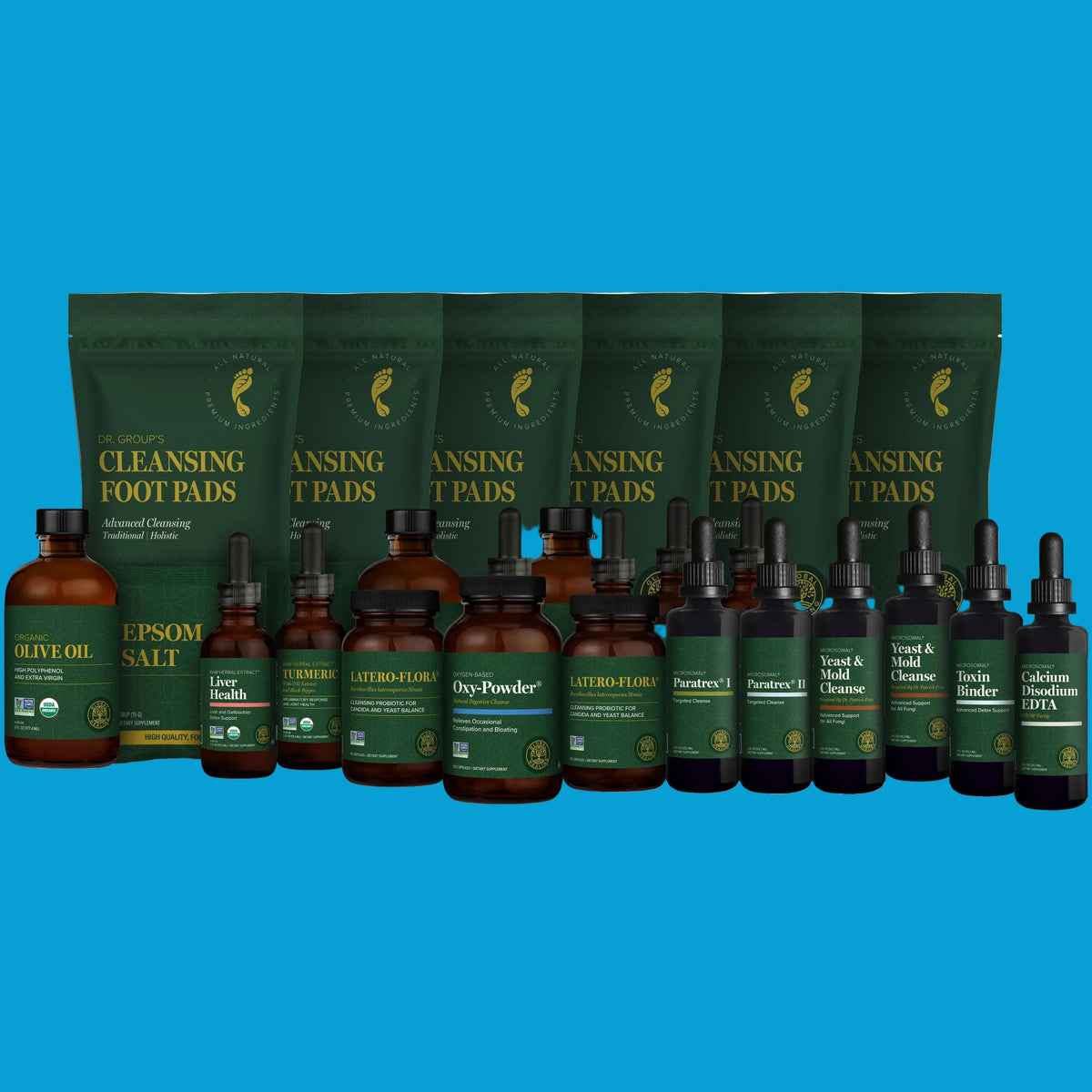 Complete Body Cleanse Program™ by Global Healing – Complete Body Cleanse 6-Stage Detox Kit | Melcon's Pharmacy