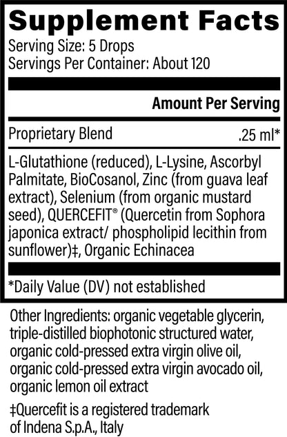 InsuLess by Global Healing – InsuLess Glutathione & Quercetin Drops | Melcon's Pharmacy (image 2)