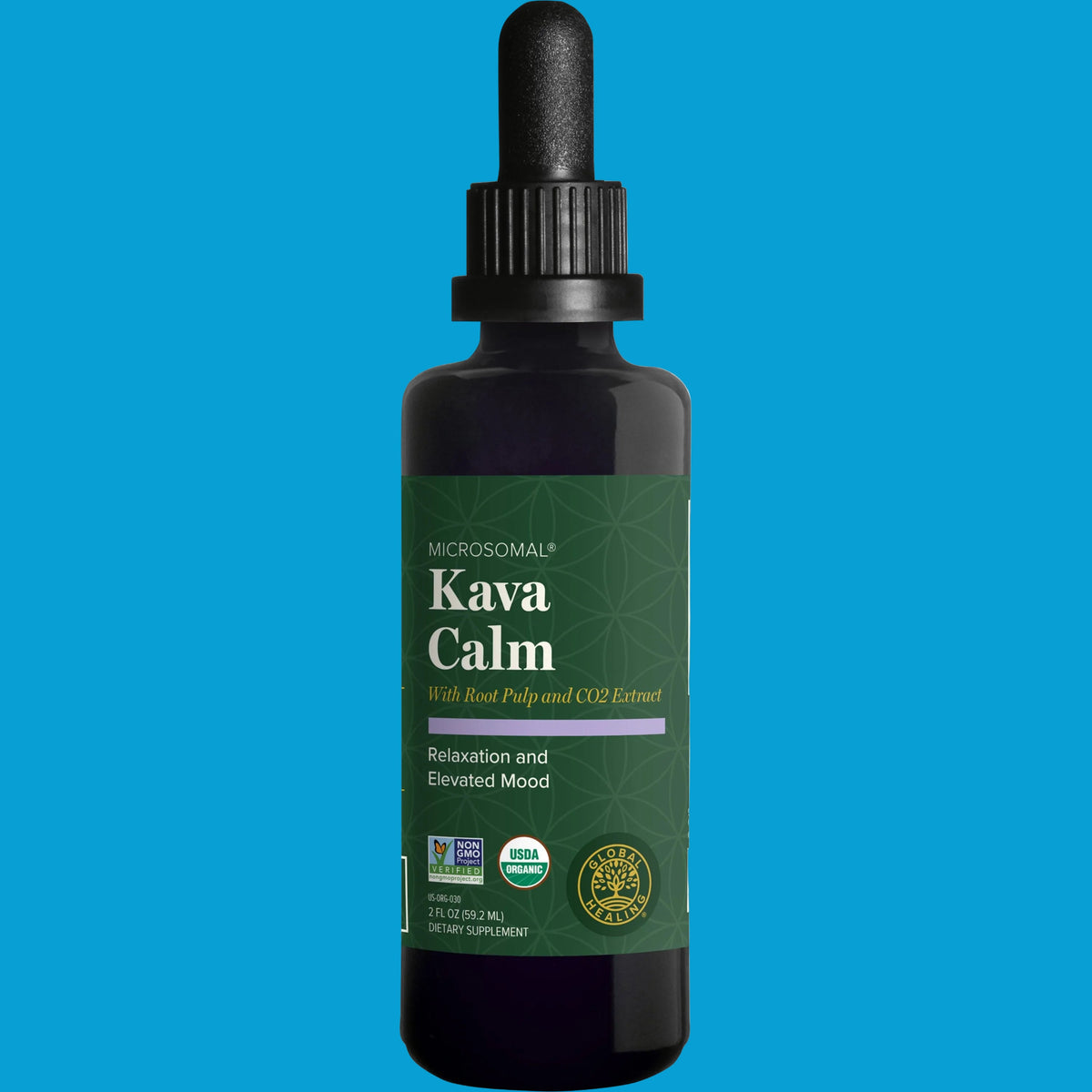 Kava Calm by Global Healing – Kava Calm Organic Kava Root & Bacopa | Melcon's Pharmacy