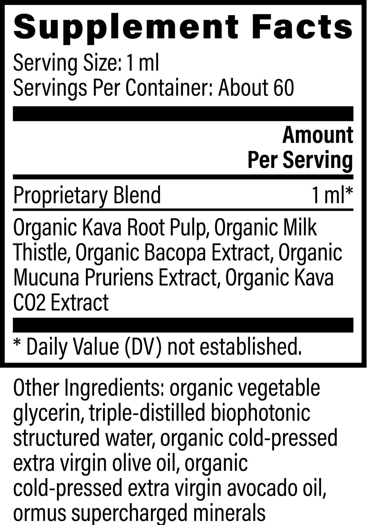 Kava Calm by Global Healing – Kava Calm Organic Kava Root & Bacopa | Melcon's Pharmacy (image 2)