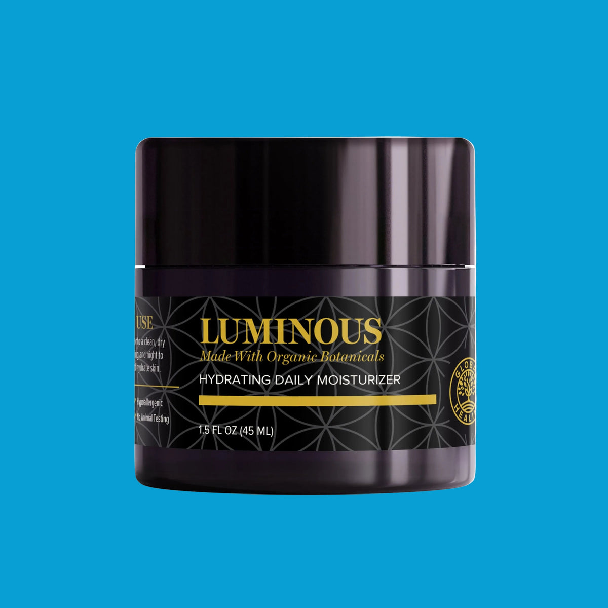 Luminous by Global Healing – Luminous Plant-Based Face Moisturizer | Melcon's Pharmacy