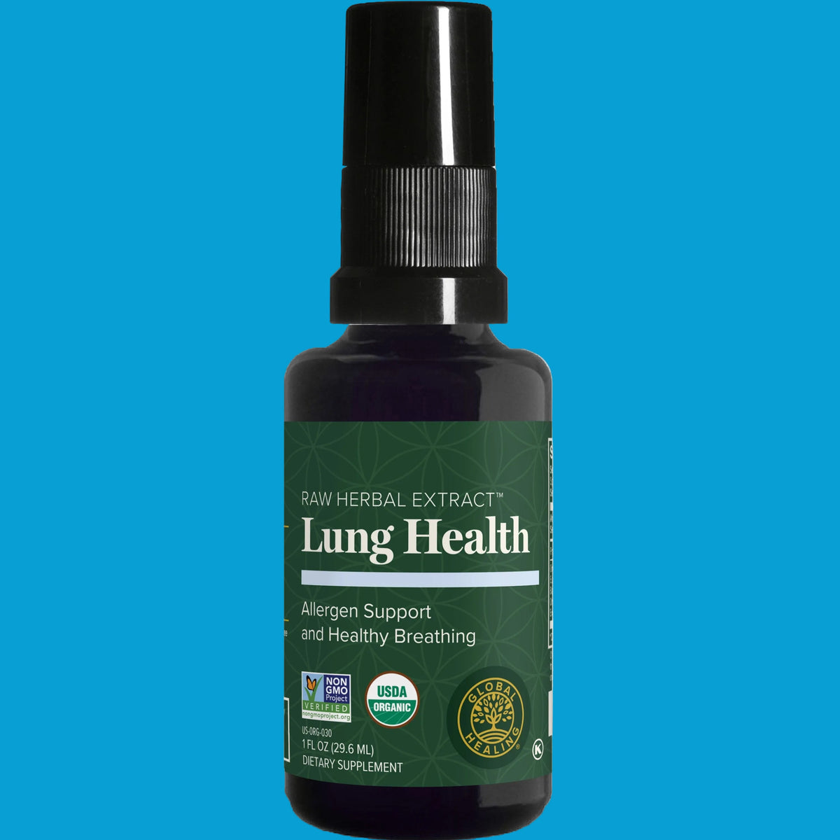 Lung Health by Global Healing – Lung Health Mullein & Eucalyptus Spray | Melcon's Pharmacy