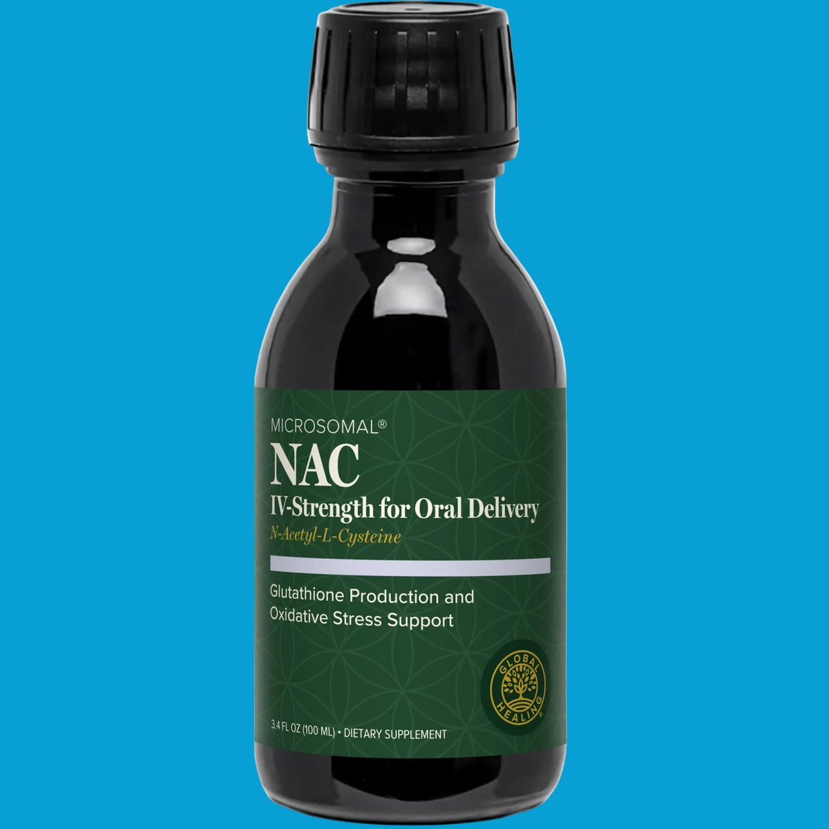NAC by Global Healing – NAC N-Acetyl Cysteine 650 mg Liquid | Melcon's Pharmacy