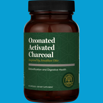 Ozonated Activated Charcoal by Global Healing – Activated Charcoal 900 mg, Coconut | Melcon's Pharmacy
