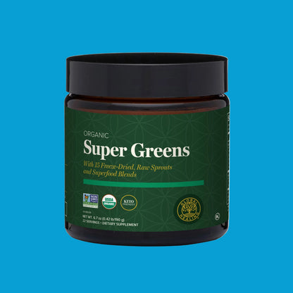Supergreens by Global Healing – Super Greens Powder, Chlorella & Moringa | Melcon's Pharmacy