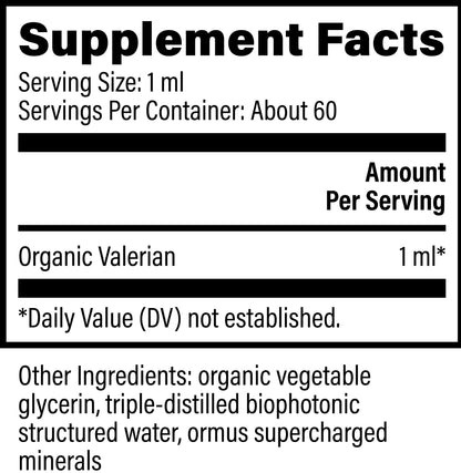 Valerian by Global Healing – Organic Valerian Root Sleep Liquid | Melcon's Pharmacy (image 2)