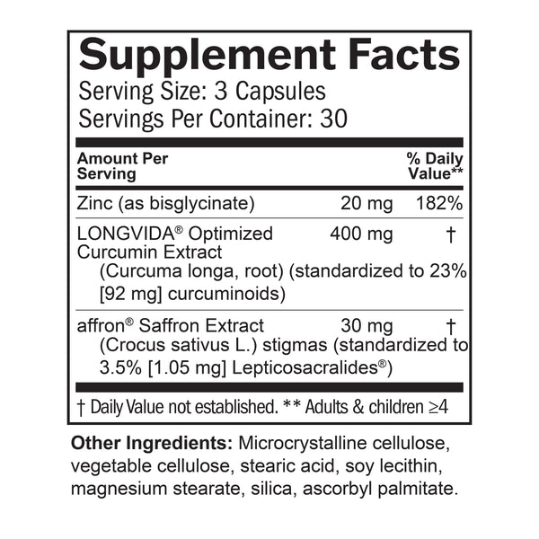 Happy Saffron Plus – Mood, Memory & Focus Support