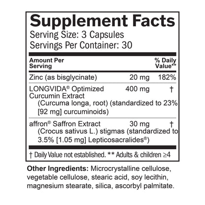 Happy Saffron Plus – Mood, Memory & Focus Support