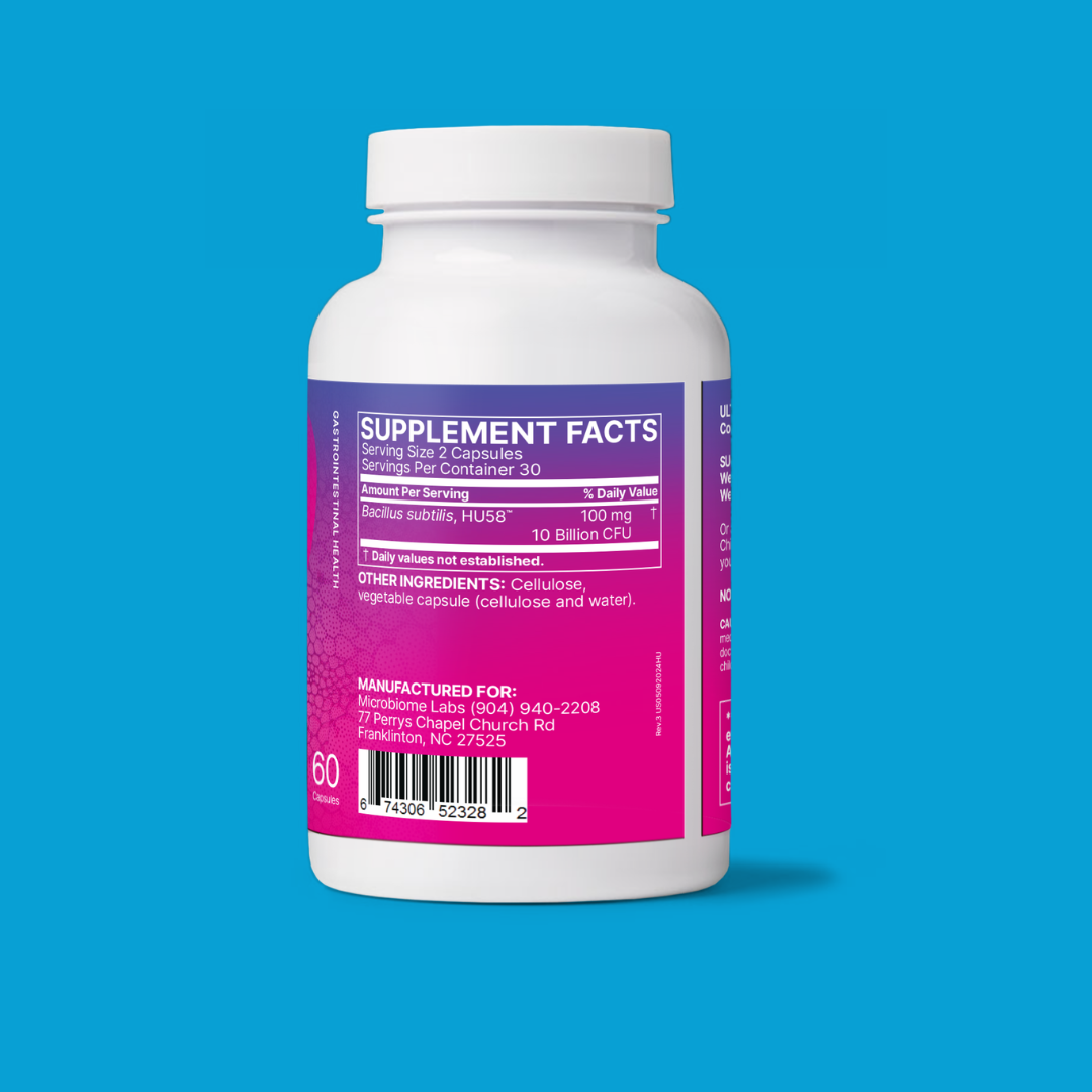 HU58 - Probiotic, Bacillus subtilis for Digestive Health