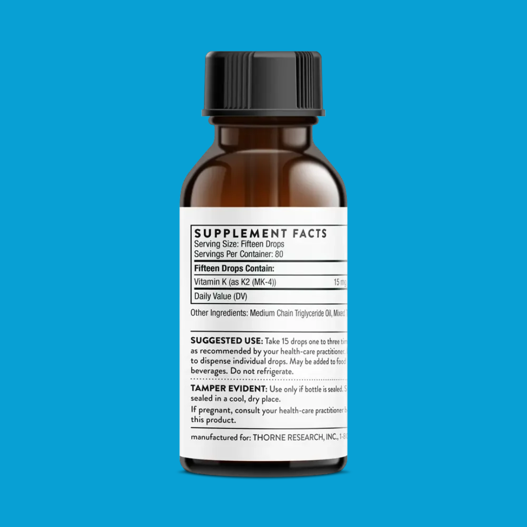 Vitamin K2 – Arterial & Bone Health Support