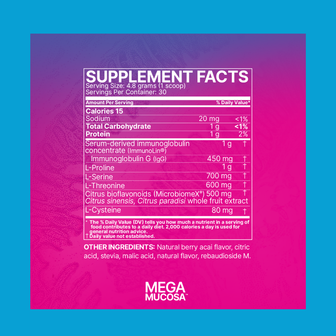 MegaMucosa Powder - Comprehensive Mucosal Support Supplement