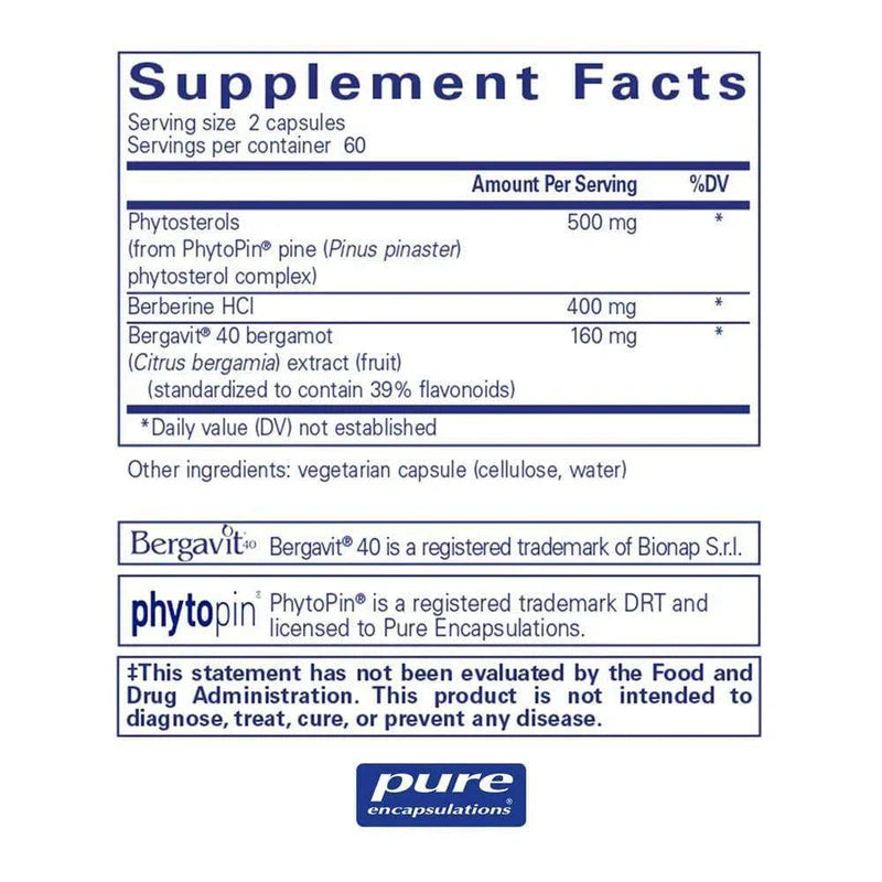 CholestePure Plus 120s | Supports Healthy Lipid Metabolism