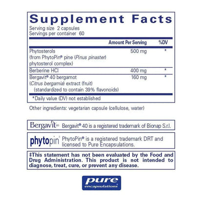 CholestePure Plus 120s | Supports Healthy Lipid Metabolism