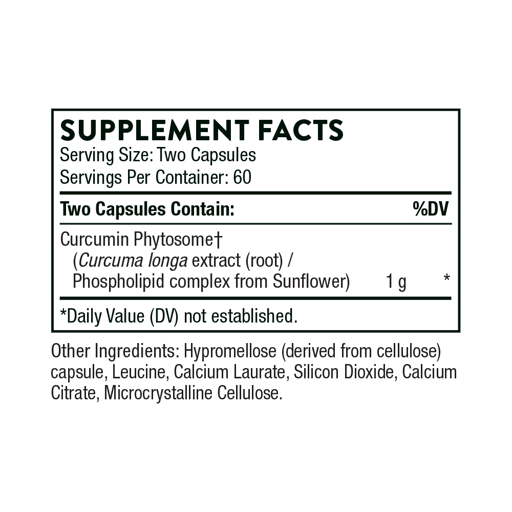 Curcumin Phytosome - NSF Certified for Sport: Advanced Inflammation and Joint Support for Athletes