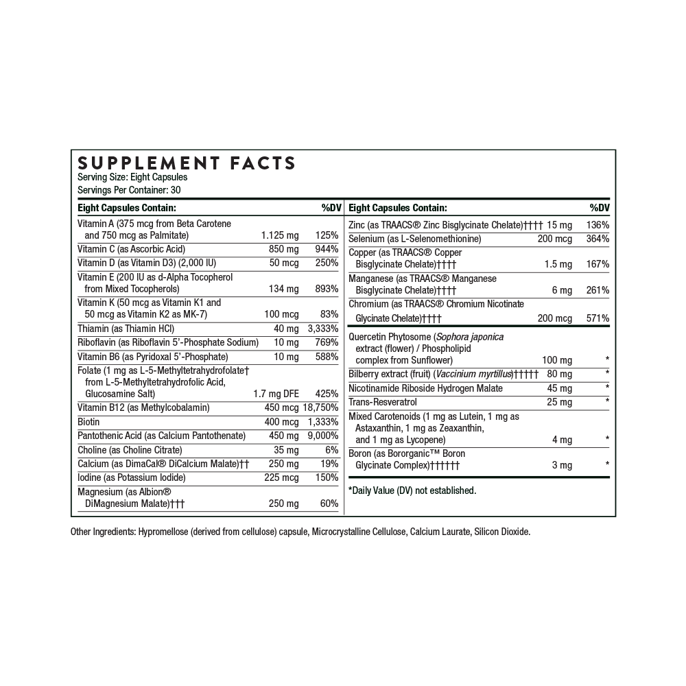 Advanced Nutrients - Daily Multivitamin & Antioxidant Support